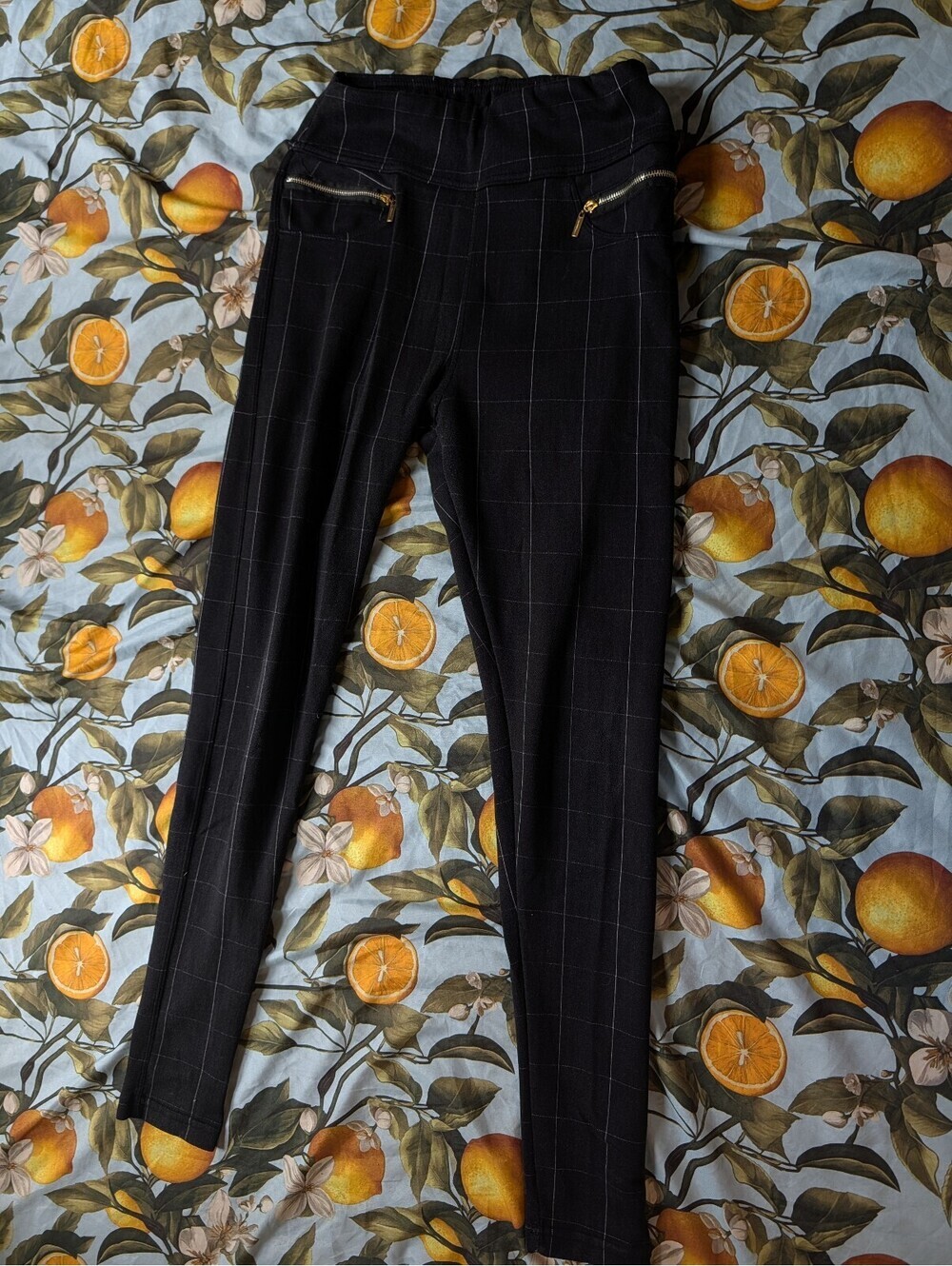 Streetwear Society Women's Plaid Casual Business Pants – Stylish Workwear - Picture 2 of 8